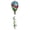 Hot Air Balloon Scene, variant on In the Breeze 0977 — Jewel Hot Air Balloon Spinner - Colorful Outdoor Hanging Wind Spinner and Yard and Garden Decoration