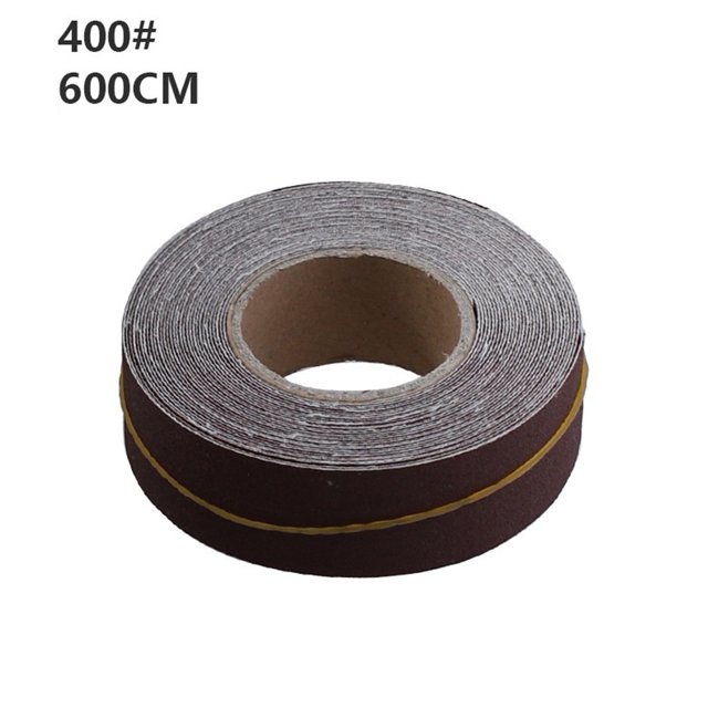 Lefu 6 Meters Emery Cloth Roll Polishing Sandpaper Grinding Tools Tape Abrasive Paper