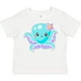 thumbnail image 3 of Inktastic Cute Octopus Blue with Star Boys or Girls Toddler T-Shirt, 3 of 5