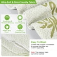thumbnail image 6 of Bamboo Memory Foam Cervical Pillow Orthopedic Contoured Neck Support Pillow Breathable Washable Cover for Back & Side Sleepers, 6 of 12