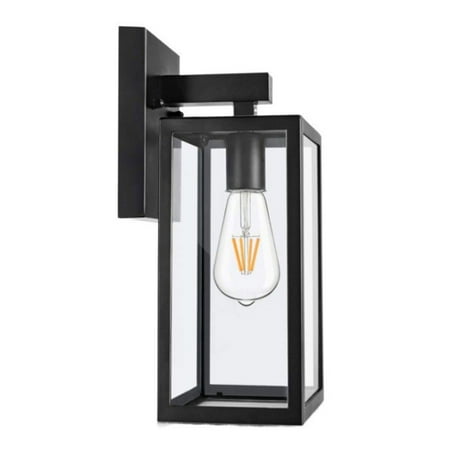 

Iron Wall Light Portable Waterproof Stylish Anti-corrosive Simple Style Outside Patio Corridor Front Yard Lamp