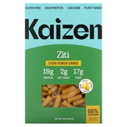 Kaizen Ziti, Gluten Free, High Protein, Low Carb, Plant-Based, Even Fewer Carbs, 8 oz (226 g)