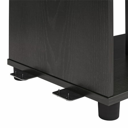 Mainstays Adjustable Side by Side or Stacking TV Stand for TVs up to 70 inches, Black Oak - missing parts