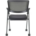 thumbnail image 6 of Lorell, Plastic Arms Mesh Back Nesting Chair, 2 / Carton, 6 of 6