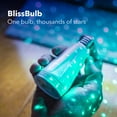 thumbnail image 2 of BlissLights BlissBulb Laser Galaxy Bulb - Decorative Accent Light for Parties, Holidays, Night Lights, Patios (Indoor/Outdoor, E26 Base, 50x50ft) - Green, 2 of 5