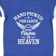 thumbnail image 4 of Inktastic Handpicked for Earth by My Nana in Heaven with Angel Wings Boys or Girls Baby Bodysuit, 4 of 5