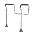thumbnail image 6 of Toilet Safety Rail, Bathroom Grab Bar, Adjustable Width & Height, 300lbs Capacity, Handicap Support, Seniors, Padded Armrests, Secure Assist Handle, 6 of 7