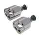 thumbnail image 4 of 2 abrazaderas de montaje para manillar CNC de 28 mm para moto de cross Plata, 4 of 9