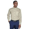 thumbnail image 1 of Camisa de sarga de manga larga Easy Blend™ para hombre con crema antimanchas 3XL harriton M500, 1 of 1