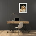 thumbnail image 3 of Silver, John 12x14 White Modern Wood Framed Museum Art Print Titled - Jsm25-A, 3 of 4