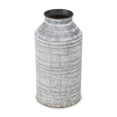 thumbnail image 2 of Jarra de Metal Galvanizado con Lavado Blanco de Cheung, Gris, 2 of 2