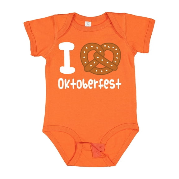 Inktastic Oktoberfest Pretzel Fun Holiday Boys or Girls Baby Bodysuit