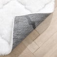thumbnail image 5 of Well Woven Logan Sandy Lattice Trellis Shag 3D Textured Ivory 7' 5" x 9' 10" Area Rug, 5 of 8