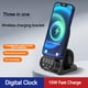 thumbnail image 4 of Cargador inalámbrico 3 en 1 de 15 W para iPhone/AirPods, estación de carga rápida, soporte para auriculares tipo C, 4 of 5
