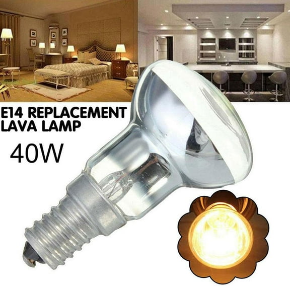SSKFHGI 1X Replacement Lava Lamp E14 R39 60W Spotlight Screw Light Bulb Z2H7