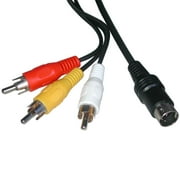 RCA AV Cable for Sega Saturn by Mars Devices