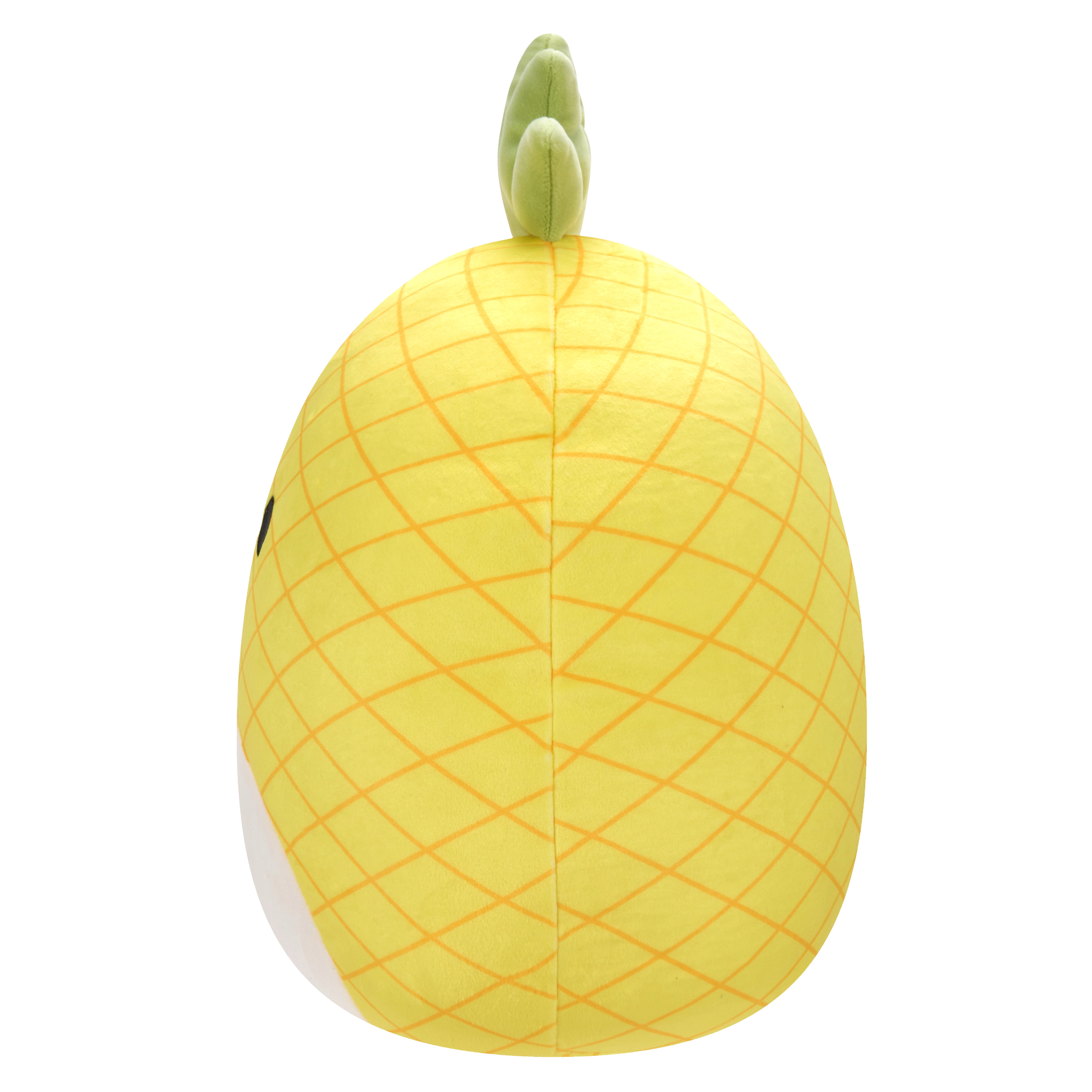 Squishmallows 12 inch Maui the Yellow Pineapple with Green Top - Child's Ultra Soft Plush Toy