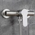 thumbnail image 1 of Wall-mounted Stainless Steel Shower Mixer Tap With Single Lever For Cold And Hot Water S202412272818, 1 of 5