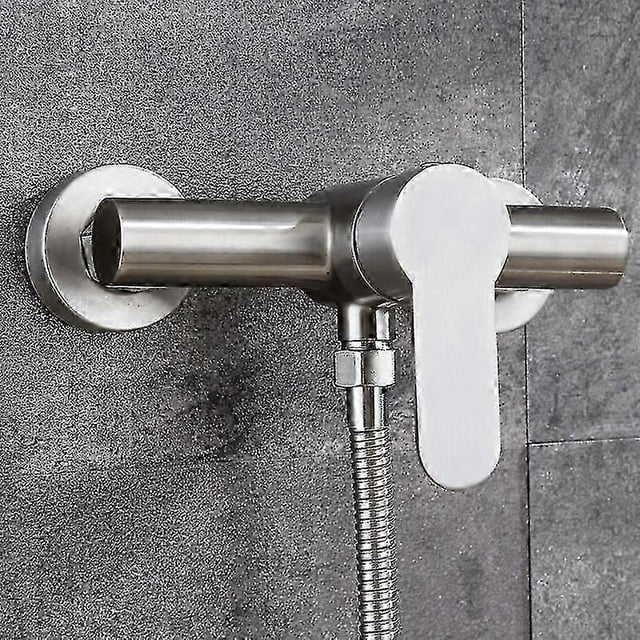 Wall-mounted Stainless Steel Shower Mixer Tap With Single Lever For Cold And Hot Water S202412272818