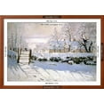 thumbnail image 3 of The Magpie, 1869, Scenic Seasons Framed Art Print Wall Art by Claude Monet Sold by Art.Com, 3 of 6