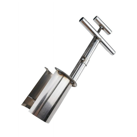 Bgsha Plant Transplanter Handled Soil Sampler Lawn Aerator Plant Fruit Tree Transplanter Garden Agricultural Planting Tool