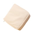 thumbnail image 4 of Bolsa de pana para el período, bolsa de maquillaje, regalos multifuncionales, mini bolsas de cosméticos reutilizables. Blanco, 4 of 8