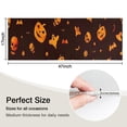 thumbnail image 5 of Halloween Spooky Icons on Dark Pattern Kitchen Rug Mat,Kitchen Runner Rugs Non Skid Washable,Decorative Kitchen Floor Mats for Kitchen,Sink,Laundry,17"X47", 5 of 5