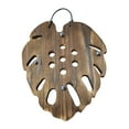 thumbnail image 2 of Maceta de pared con soporte de helecho de cuerno de ciervo que ahorra espacio para plantas verticales, maceta colgante resistente con de madera Forma de la hoja, 2 of 8