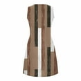 thumbnail image 5 of Mgmyaa Women's Sleeveless Sleep Dress Pleated Nightshirt Print Lounge Nightgown Round Neck Chemise Comfortable Home Wear Short Nightdress, 5 of 6