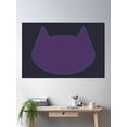 thumbnail image 2 of Witch'S Familiar Poster Wall Art, Modern Wall Decor For Living Room Bedroom, 16x24 UNFRAMED, 2 of 3