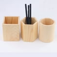 Opolski Pen Holder Wooden Pencil Holder Stationery Pen Pencil Holder