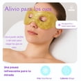 thumbnail image 2 of Antifaz de Gel Terapia Frío y Calor Diseño Glitter Oro para Ojos | Alivio de Fatiga Ocular, Dolor de Cabeza y Estrés | Máscara Relajante | Spa en Casa | Sueño y Descanso Total, 2 of 10