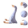 thumbnail image 4 of Muñeco de peluche de ganso, decorativo, suave y ligero, juguete de peluche de pato Gris 35cm, 4 of 9