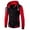 Red, variant on Fznquz Letterman Mens Jacket Under $10 Purple Jacket Hooded Baseball Button Down Heavy Mens Coats Winter