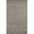 thumbnail image 1 of Silver Grid Hand-Tufted Bamboo Silk Rug, 1 of 6