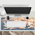 thumbnail image 3 of Whales Clouds Gaming Mouse Pad 31.5x11.8inch, Non-Slip Computer Mouse Pad Waterproof Keyboard Pad, 3 of 6