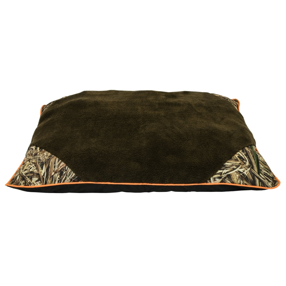 Realtree Camo Dog Bed Orange