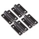 thumbnail image 1 of Bisagras De Torsión nalgas Marinas De Puerta Ajustable De 4 Piezas Para Armarios De 4 Orificios Negro, 1 of 8