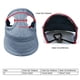 thumbnail image 4 of Gorra de béisbol para perros y gatos, gorra para exteriores, gorra deportiva con rayas ajustables para viajes de verano (rosa S), 4 of 11