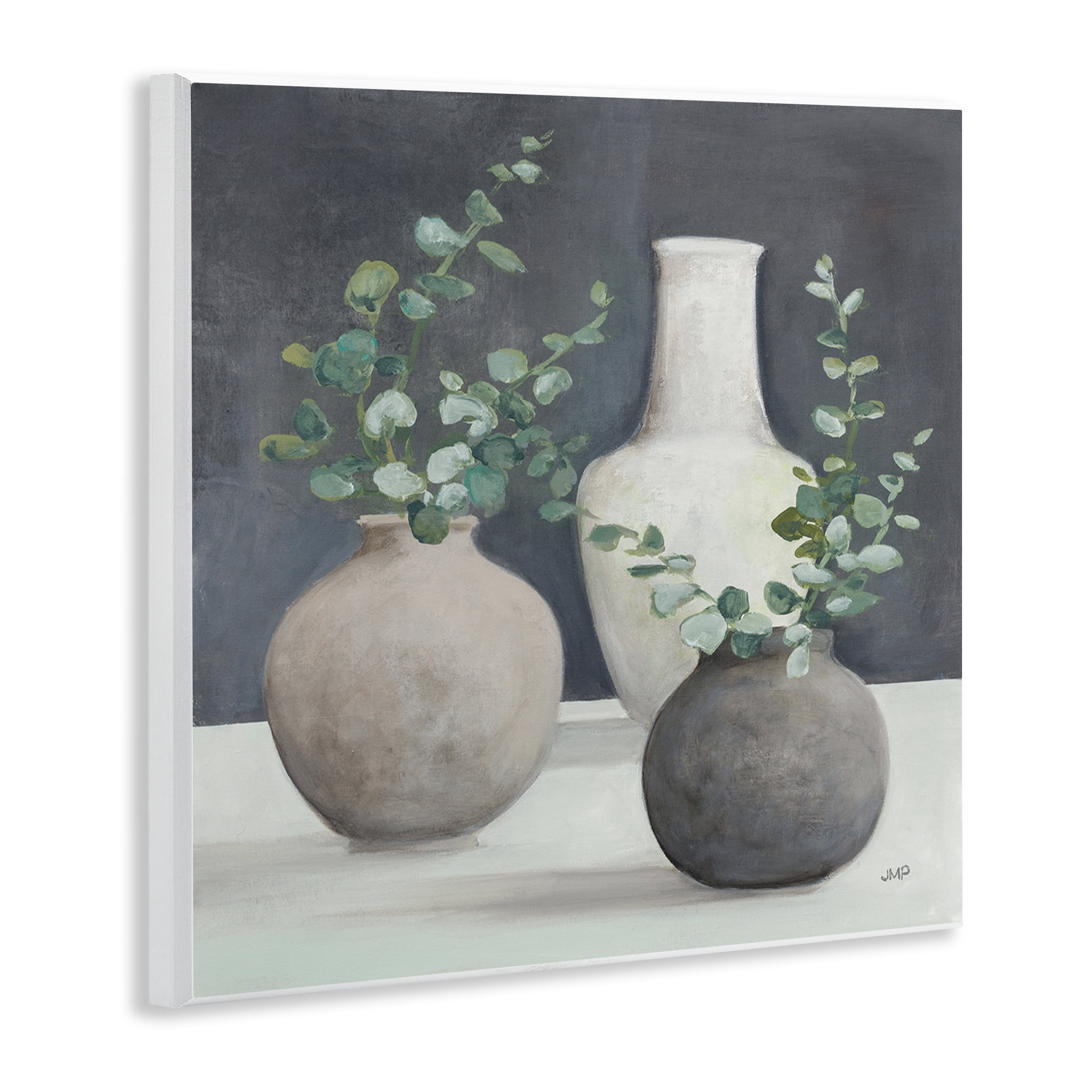 Stupell Industries Fresh Floral Vessels Plants & Flowers Painting Unframed Art Print Wall Art, 12 x 12