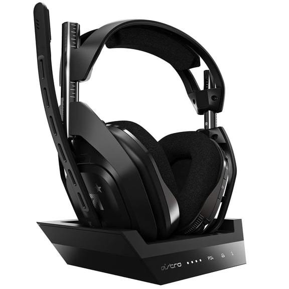 Pre-Owned ASTRO Gaming A50 Wireless + Base Station for PlayStation 5, PlayStation 4 & PC - Black/Silver