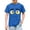 Blue, variant on ATOGUTA Boys T Shirt Kids Casual Crewneck Short Sleeve Loose Basic Tee Tops Red, Size 3T-10