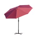thumbnail image 1 of Outsunny Solar Patio Umbrella w/Outdoor LED Lights, 1 of 4