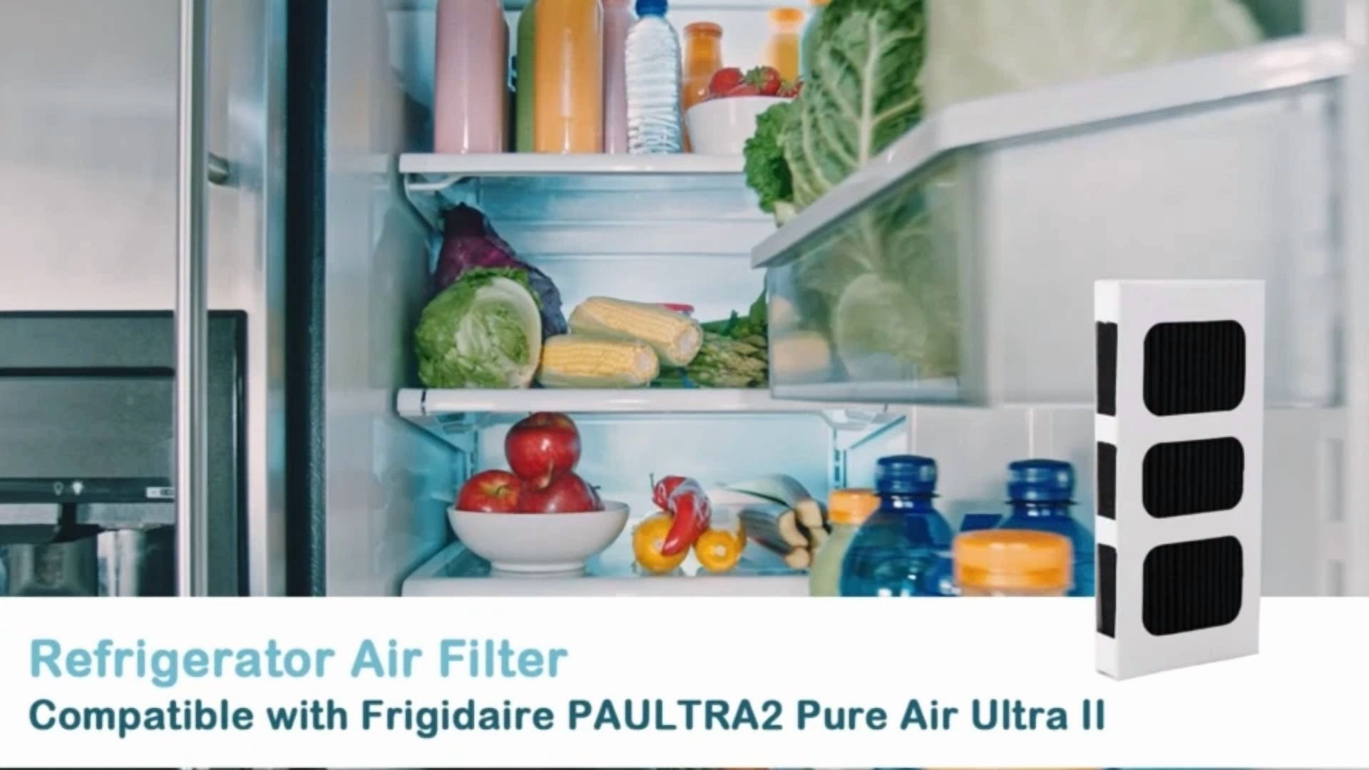 CIRCLE- 6X Replacement Refrigerator Air Filter For Frigidaire Paultra2 Pureair Ultra Ii