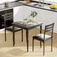 thumbnail image 1 of Kojooin Juego de Comedor de 3 Piezas Que Ahorra Espacio: Ideal para Apartamentos y Cocinas Pequeños, 1 of 1