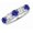 Tanzanite, variant on 1-7 Carat Round Platinum Natural Gemstone and Diamond Wedding Band (AAAA Heirloom Quality) Emerald 1 Carat Size: 8