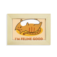 thumbnail image 1 of Chat Sommeil Sentiment Émotion Bureau Décorer Cadre Photo Image Art Peinture 5 X 7 Pouces, 1 of 3