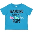 thumbnail image 3 of Inktastic Easter Hanging with My Peeps Pastel Bunnies Boys or Girls Toddler T-Shirt, 3 of 5
