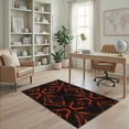 thumbnail image 2 of ODIKA Optical Molten Rock Effect Featuring Symmetrical Hallway Illusion for Home Office, Gaming Room, Under Desk, Non-Slip Chair-Friendly, 2 of 7