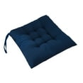 thumbnail image 2 of 2PC 15x15 Inch Chair Cushions for Dining Chairs, Seat Cushions for Kitchen Chairs Soft Comfortable Square Pads with Ties, Thickened Solid Color Office Chair Cushion, 2 of 4